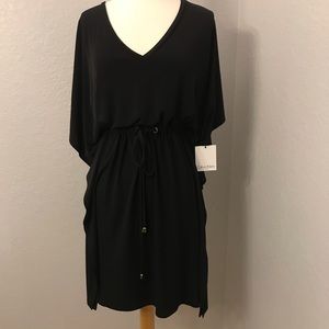 Calvin Klein v-neck Elastic waist swim coverup 10